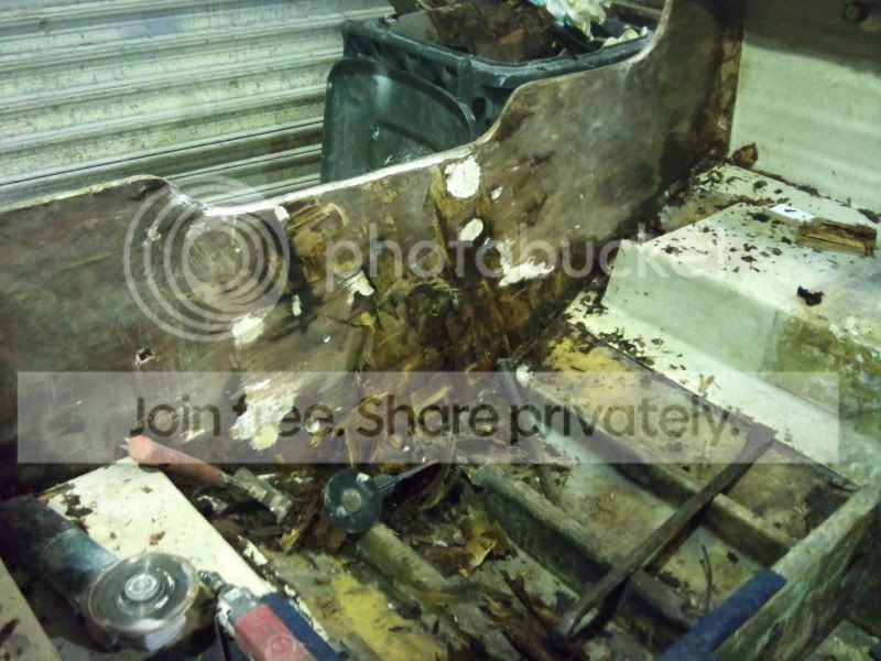 DIY Transom Repair Haines 1950R